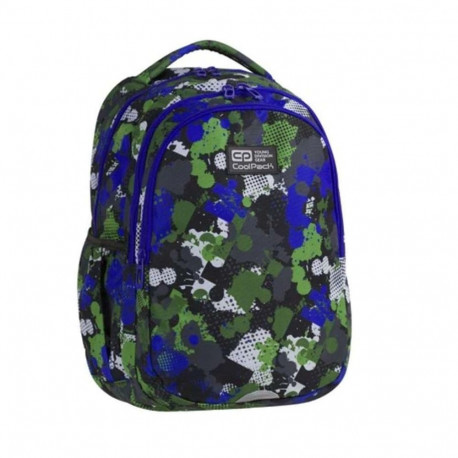 CoolPack seljakott Joy 17, kamo sinine, roheline 27L
