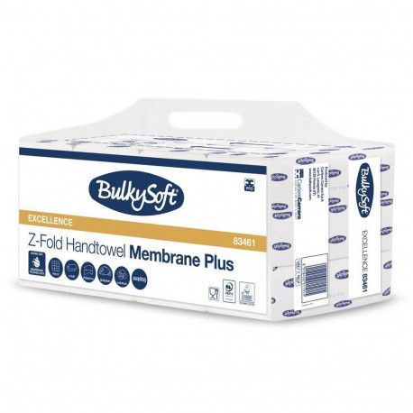 Lehträtik Bulkysoft z-fold Membrane Plus 3-kihiline, 140 lehte/pk