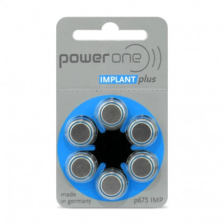 Varta p675IMP powerone implantaat pluss kuuldeaparaadi patareidele | 6tk