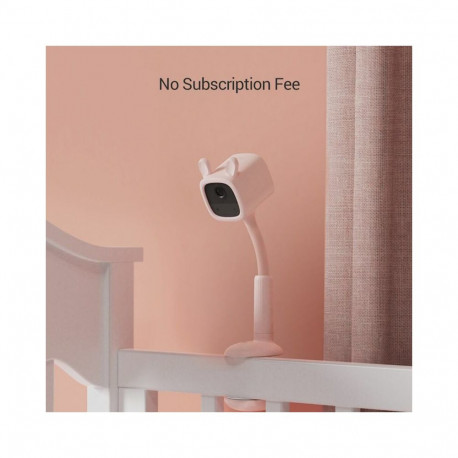 EZVIZ BM1 Rabit Indoor Battery-powered magnetic Baby Smart HD Monitor with screw fixation Pink