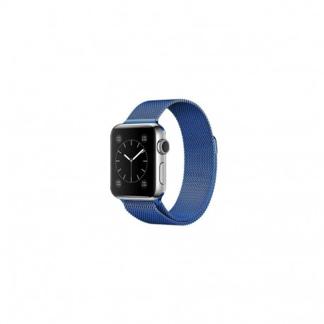 iLike Apple Magnetic Strap Watch 7 45mm Magnetic Band Bracelet Blue