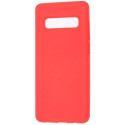 Evelatus Samsung Galaxy S10 Plus Nano Silicone Case Soft Touch TPU Red Evelatus Samsung Galaxy S10 Plus Nano Silicone Case Soft Touch TPU Red