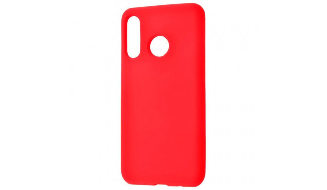 Evelatus kaitseümbris Huawei P30 lite Premium Soft Touch Silicone Case, punane