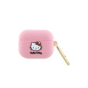 Hello Kitty Hello Kitty Silicone 3D Kitty Head case for AirPods Pro - pink