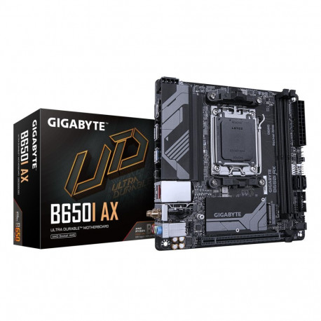 Gigabyte Mainboard||AMD B650|SAM5|Mini-ITX|Memory DDR5|Memory slots 2|B650IAX1.1
