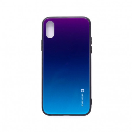 Evelatus Apple iPhone X/Xs Gradient Glass Case 3 Under Water