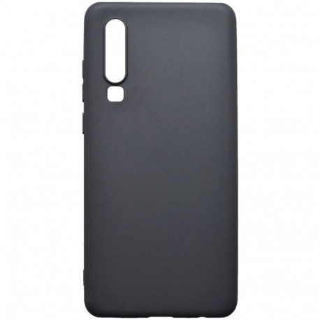 Evelatus Huawei P30 Nano Silicone Case Soft Touch TPU, black