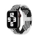 iLike Watch 42/44/45mm Braided Fabric Strap Black White