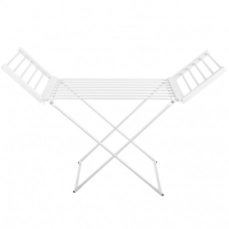 Adler | Foldable electric clothes drying rack | AD 7821 | Power 220 W | Silver/White | IP22