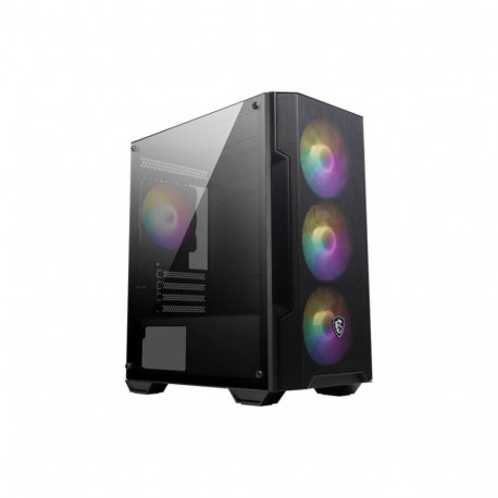 MSI PC Case MAG FORGE M100A Black Micro ATX Tower Power supply included No