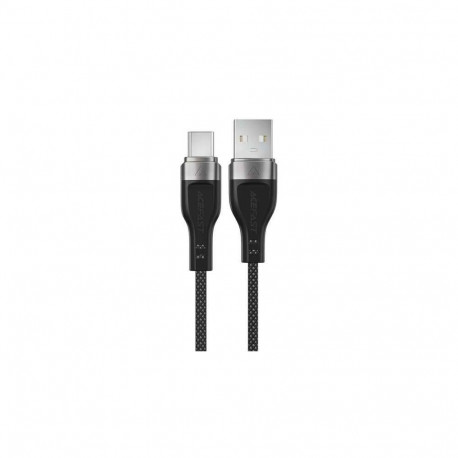 Acefast C11-04 USB-A - USB-C 3A Cable 1.2m Magnetic Braid Black