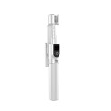Dudao Selfie stick / telescopic pole with tripod Dudao F18W - white