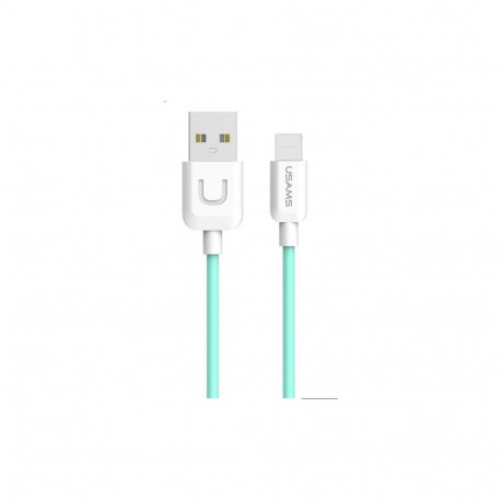 USAMS Apple US-SJ097 U-Turn Durable TPE Universal Lightning to USB Data & Fast 2A Charger Cable 1m G