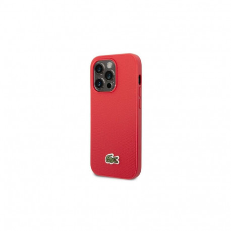 Lacoste kaitseümbris Apple Phone 14 Pro Iconic Petit Pique Logo Case, punane