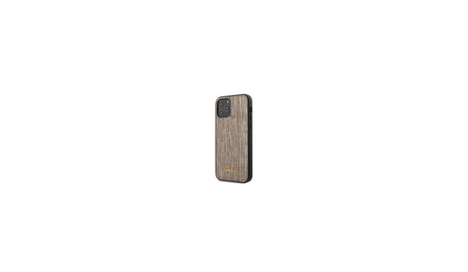 Guess - iPhone 12 Pro Max Lizard Cover Gold