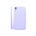 Evelatus kaitseümbris randmerihmaga Apple iPhone XR Soft Touch Silicone, lilla