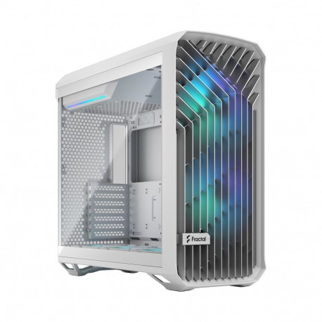 Fractal Design arvutikorpus Torrent RGB TG Clear Tint, valge