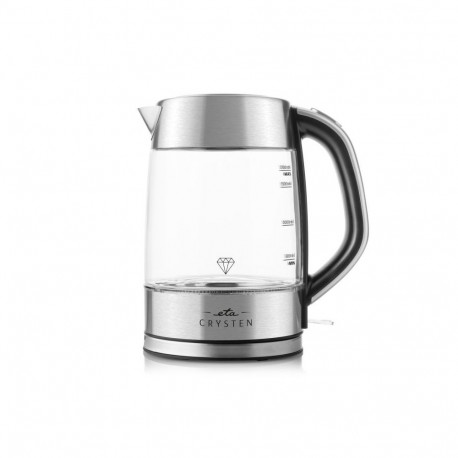 ETA Kettle | 415490000 Crysten | Electric | 2100 W | 1.7 L | Glass | 360 rotational base | Glass