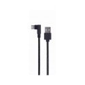 Gembird CABLE USB2 TO USB-C ANGLED/CC-USB2-AMCML-0.2M