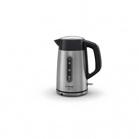 Bosch Kettle DesignLine TWK4P440 Electric, 2400 W, 1.7 L, Stainless steel, 360 rotational base, Stai