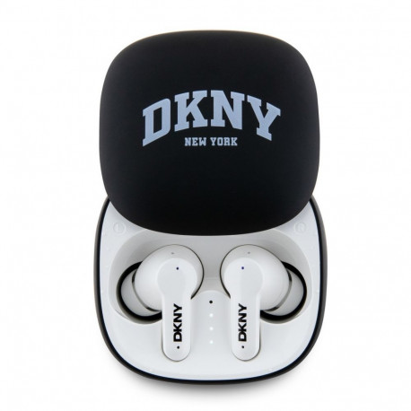 DKNY 3D Rubber Matte Finish TWS Wireless Earphones Black