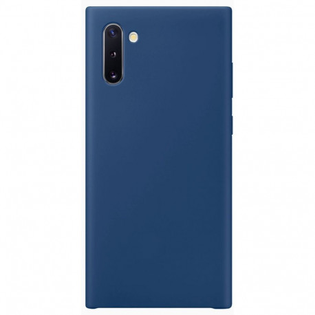 Evelatus Samsung Galaxy Note 10 Premium Soft Touch Silicone Case, midnight blue