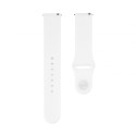 Connect 22mm Silicone Loop Watch Strap (130mm M/L) White