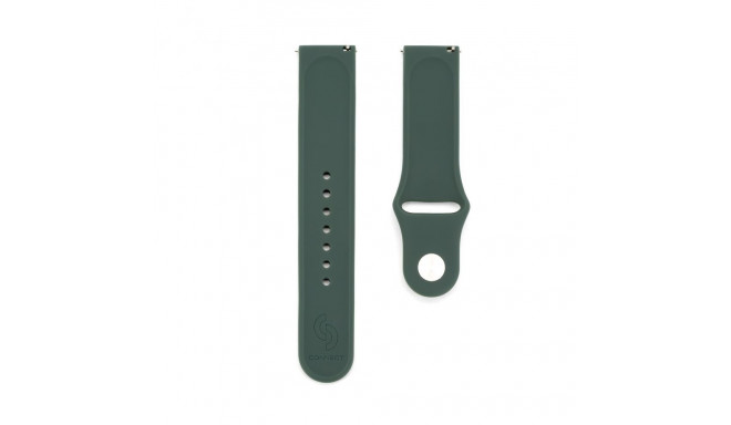 Connect 20mm Silicone Loop Watch Strap (S/M 110mm) Olive