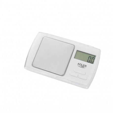 Adler Precision scale AD 3161 Maximum weight (capacity) 0.5 kg, Accuracy 0.01 g, White
