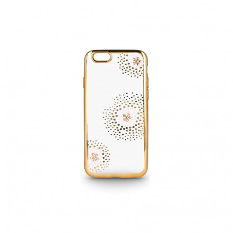 Beeyo Sony E5 Flower Dots TPU Gold