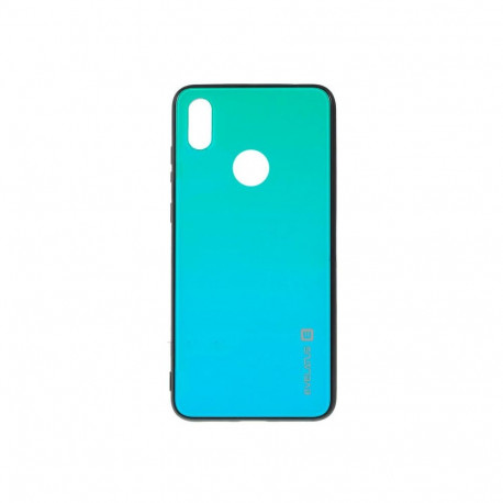 Evelatus Huawei P Smart 2019 Gradient Glass Case 6 Lagoon
