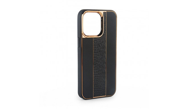 iLike Apple iPhone 14 Leather Case Customized Black