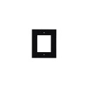 2N ENTRY PANEL 1MOD. FLUSH FRAME/BLACK/ IP VERSO 9155011B