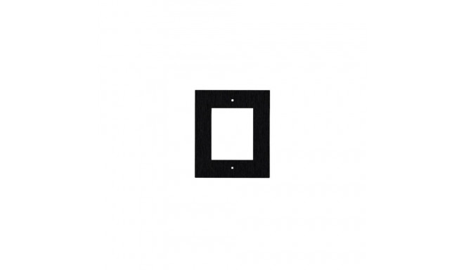 2N ENTRY PANEL 1MOD. FLUSH FRAME/BLACK/ IP VERSO 9155011B