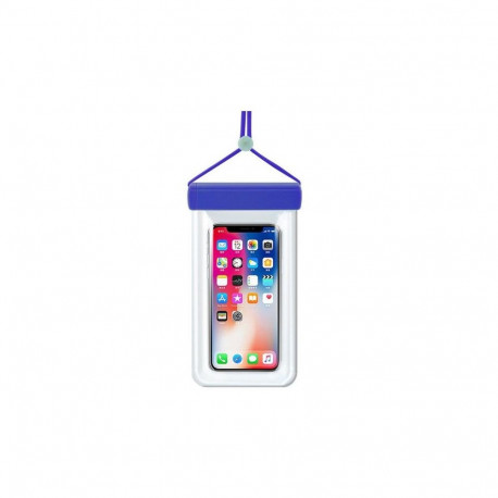 iLike Universal Waterproof phone case 115 mm x 220 mm pool beach bag Blue