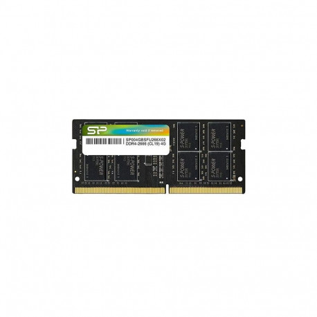 Silicon power SP004GBSFU266X02 4 GB, DDR4, 2666 MHz, Notebook, Registered No, ECC No