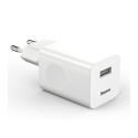 Baseus Wall charger QC 3.0 1x USB 3A 24W White