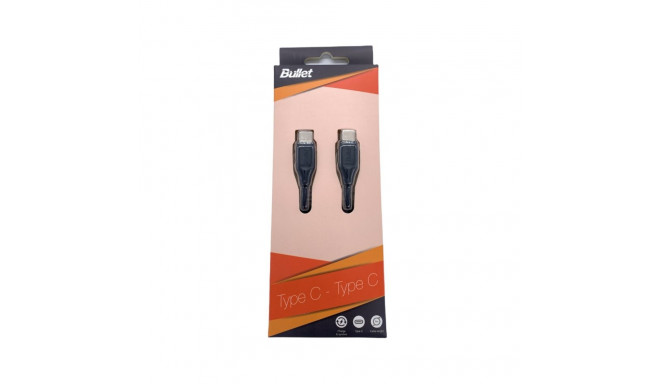 - BULLET Type C - Type C 1m, 2.4A Black