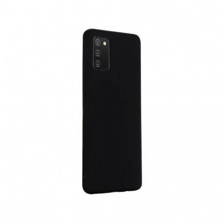 Evelatus Samsung Galaxy A02s Nano Silicone Case Soft Touch TPU Black