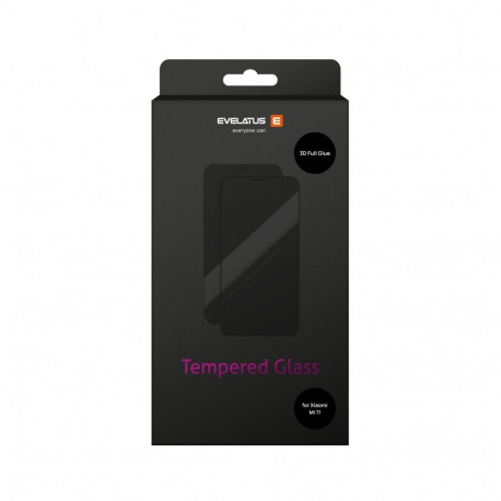 Evelatus Xiaomi Mi 11 2.5D Full Cover Japan Glue Glass Anti-Static