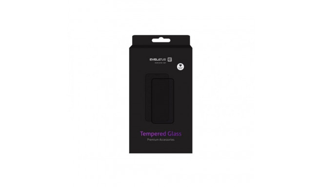 Evelatus Huawei P40 lite E 2.5D Full Cover Japan Glue Glass Anti-Static