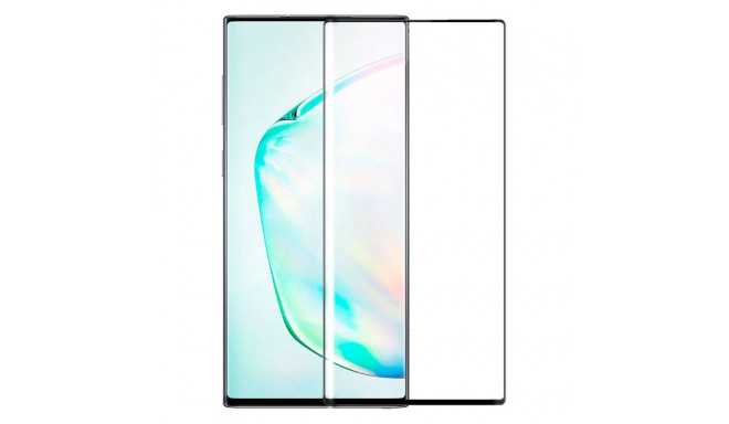 Evelatus Samsung Galaxy Note 10 3D Full Glue Curved Aluminosilicate Glass 9H (0.26mm) + Camera Prote