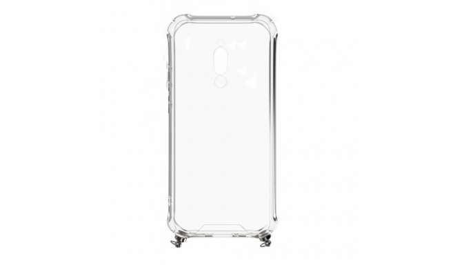 Evelatus Xiaomi Redmi 8 Silicone Transparent with Necklace TPU Strap Gold