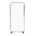 Evelatus Apple iPhone XR Silicone TPU Transparent with Necklace Strap Gold