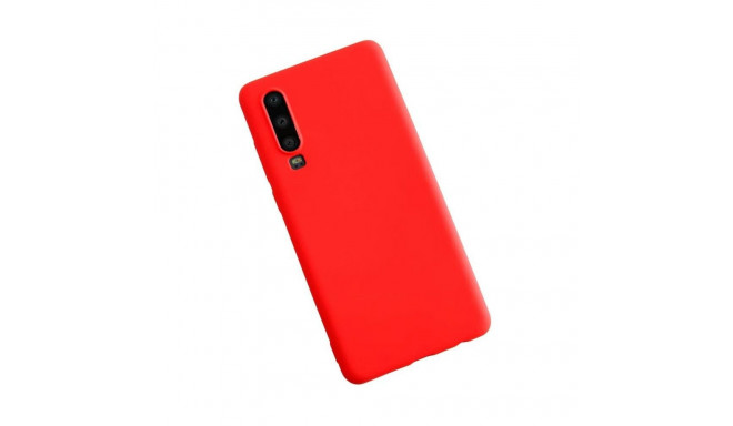 Evelatus Huawei P30 Nano Silicone Case Soft Touch TPU Red