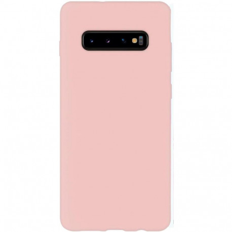 Evelatus Samsung Galaxy S10+ Nano Silicone Case Soft Touch TPU Beige