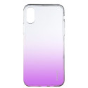 Evelatus Apple iPhone Xs Max Gradient TPU Case Purple
