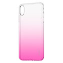 Evelatus Apple iPhone X/XS Gradient TPU Case Rose Red