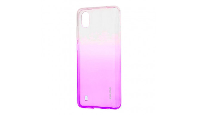 Evelatus Samsung A10 Gradient TPU Case Rose Red