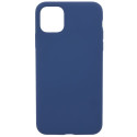 Evelatus Apple iPhone 11 Pro Max Premium Soft Touch Silicone case Midnight Blue